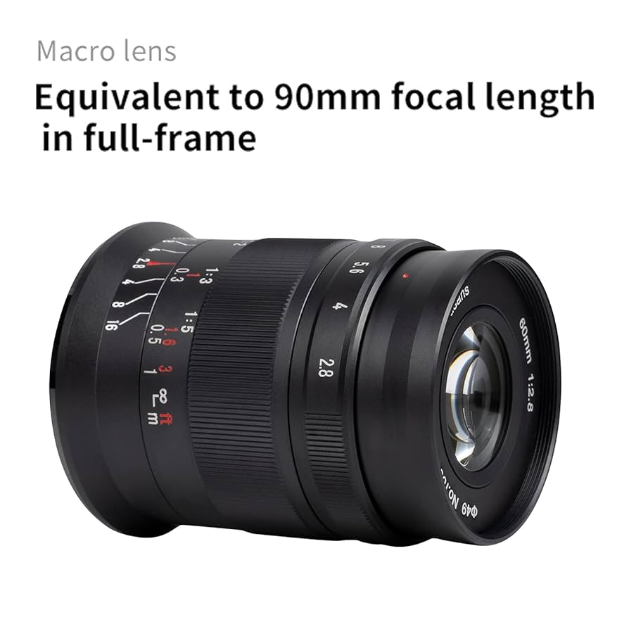 7Artisans 60mm F2.8 Macro 6028EB ソニーE Amazon.com : 7artisans 60mm F2.8 Macro 2X Lens for Sony E
